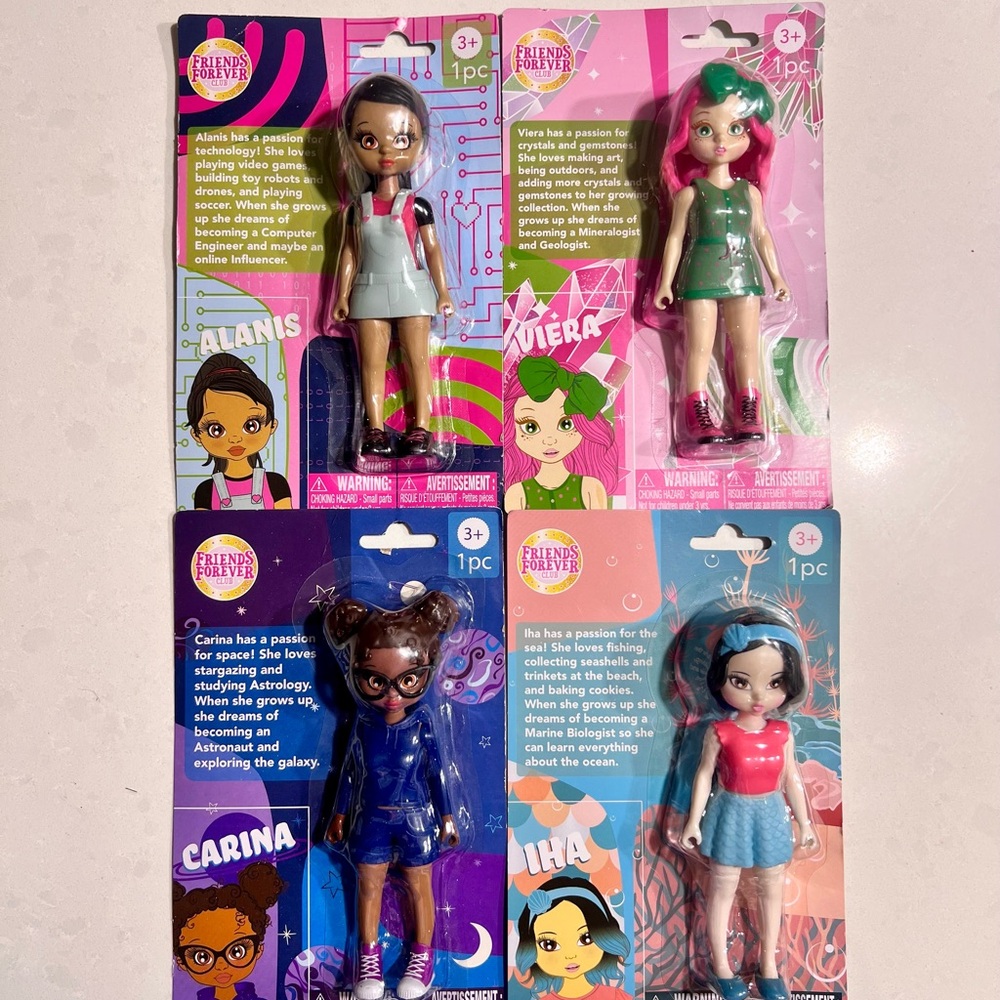 FRIENDS FOREVER DOLL complete collection